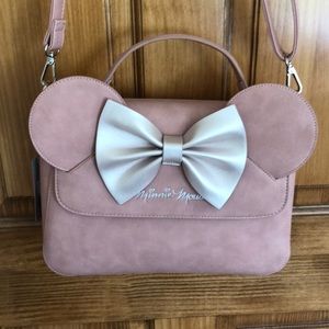 Minnie Mouse Pink Loungefly Crossbody Purse